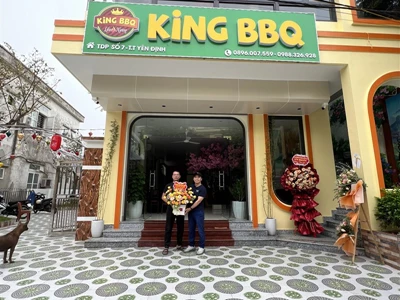 Dự án hệ thống camera nhà hàng KING BBQ YÊN ĐỊNH-HẢI HẬU-NAM ĐỊNH