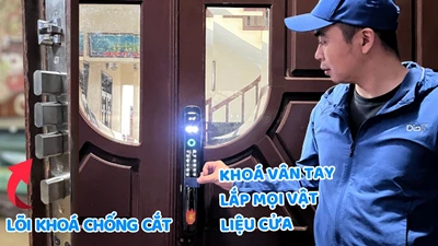 Khoá cửa vân tay điện tử thông minh cao cấp