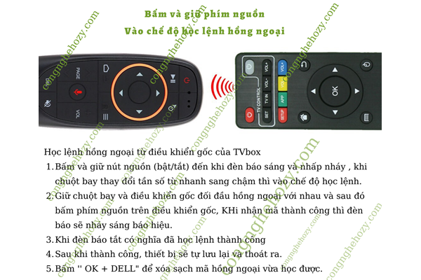 Điều khiển giọng nói G10 chính hãng cho TVbox thông minh 