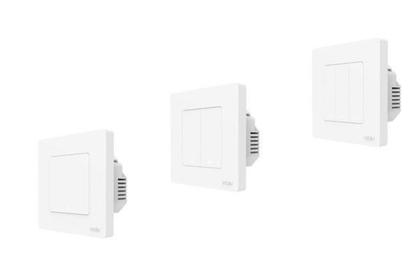 Công tắc thông minh nút cơ Zigbee Tuya Mặt Vuông