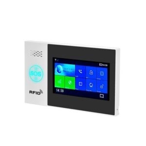 Bộ Báo Động Chống Trộm Tuya Wifi + Sim Màn Hình Màu Cảm Ứng