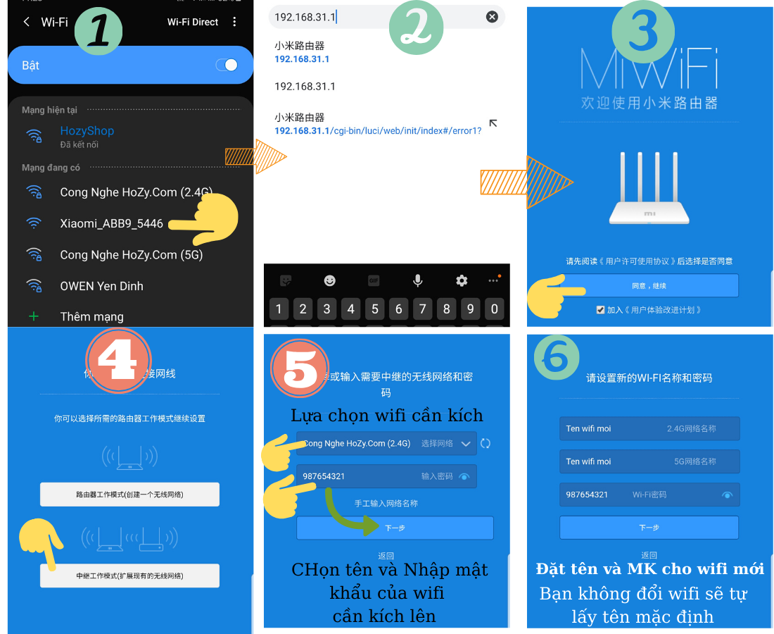 Cài đặt Router wifi Xiaomi 3C